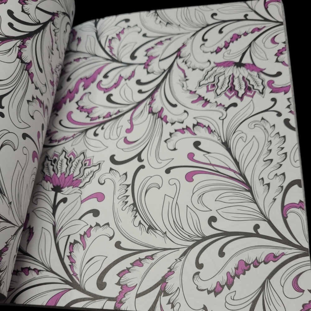 2 NEW ANY AGE COLORING BOOKS BEAUTIFUL COLORING 2016 & FLOWERS 2015 - Picture 8 of 10